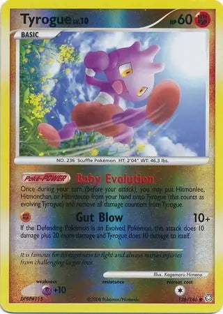 Legends Awakened Tyrogue #126/146 reverse holo